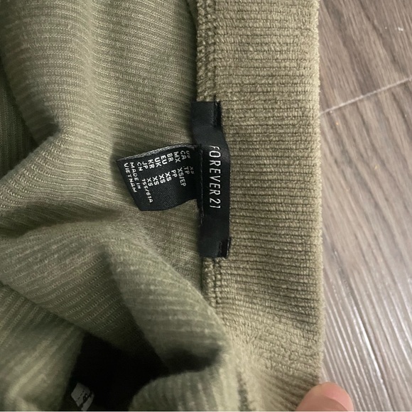 Soft Ribbed Mini Skirt - Picture 2 of 2